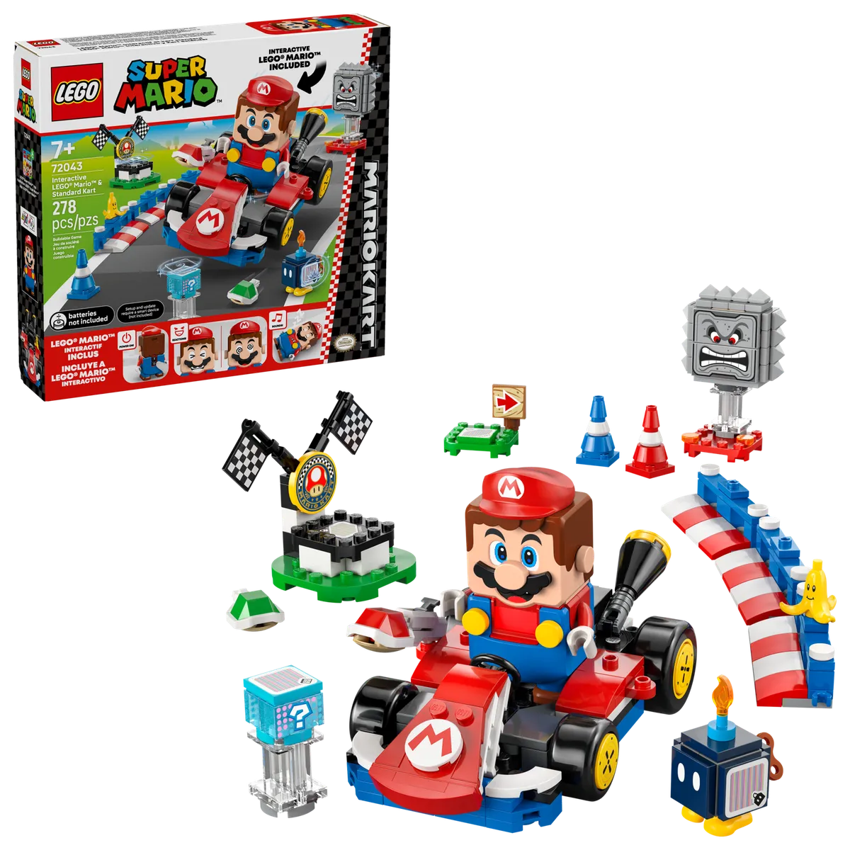 LEGO Mario Kart™ – Interactive LEGO® Mario™ & Standard Kart (72043) - Bild 6