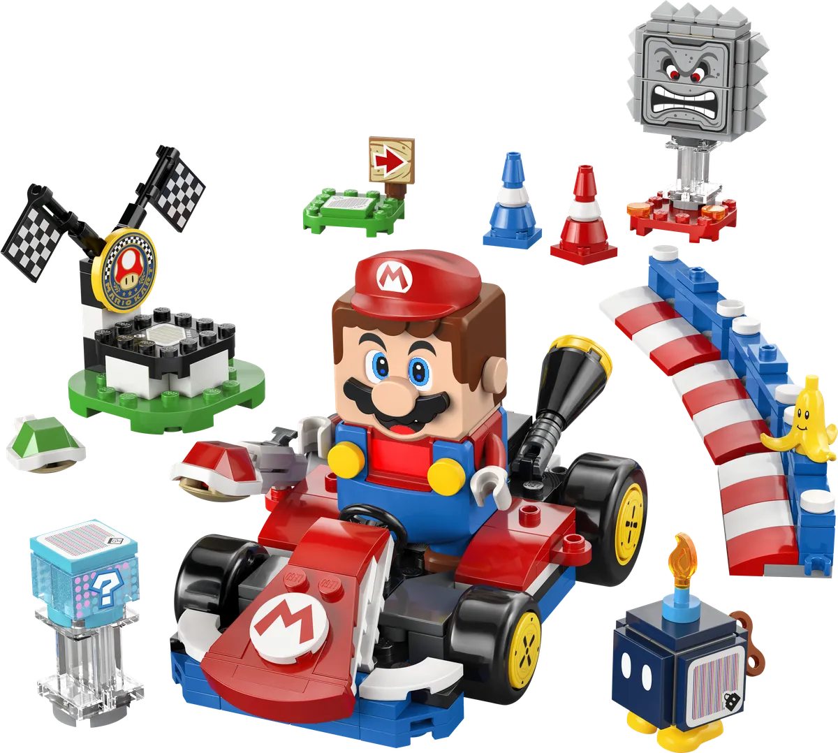 LEGO Mario Kart™ – Interactive LEGO® Mario™ & Standard Kart (72043)