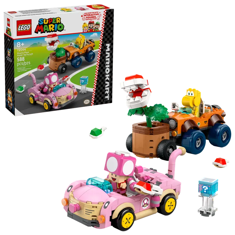 LEGO 72044 Mario Kart™ - Achtervolging met de Piranha Plant detail image
