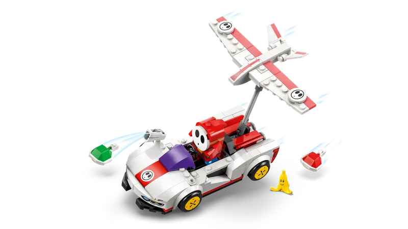 Mario Kart™ – Shy Guy in de Vleugelflitser van LEGO – productfoto 3 van 13
