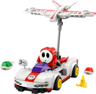 Mario Kart™ – Shy Guy in de Vleugelflitser van LEGO – productfoto 1 van 13
