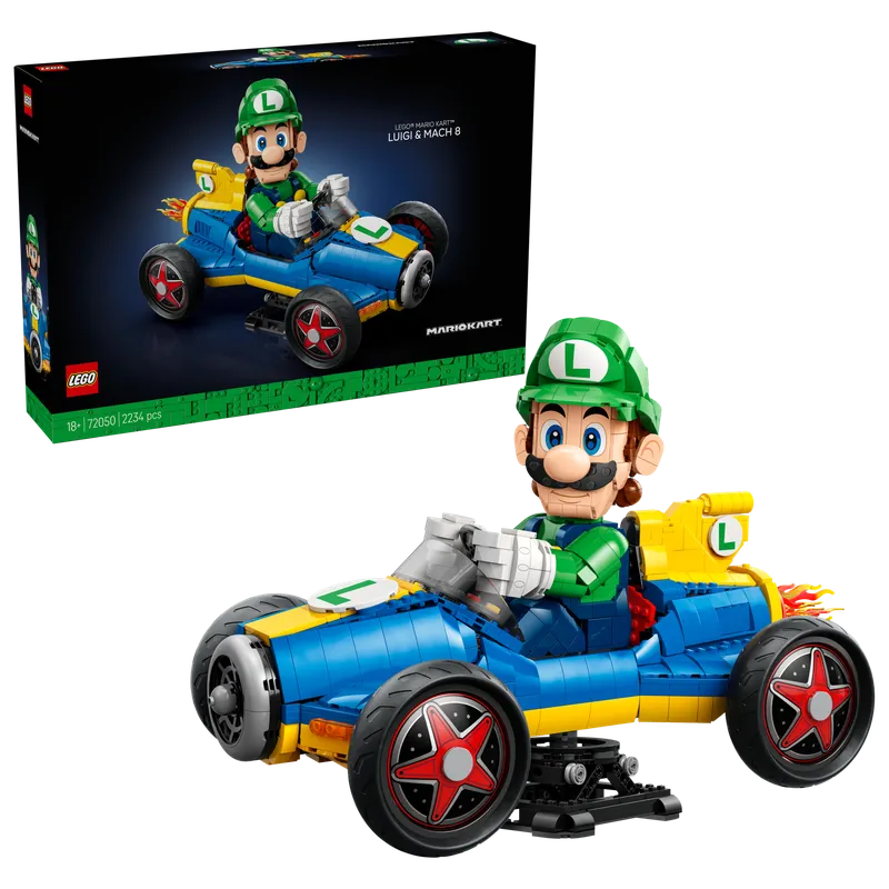 Mario Kart™ – Luigi & Mach 8 de LEGO – photo du produit 2 sur 8