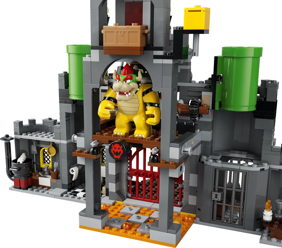 LEGO Fire Mario & Bowser's Castle (72060) - Bild 1