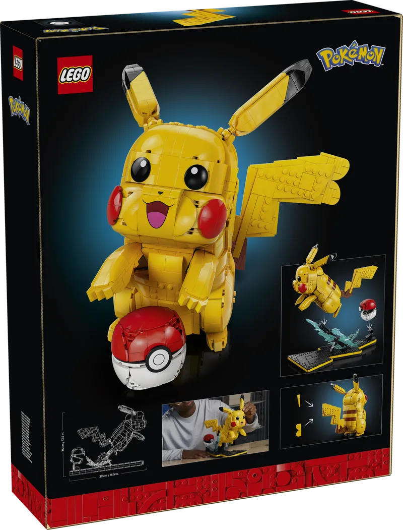 Pikachu and Poké Ball von LEGO – Produktfoto 18 von 18