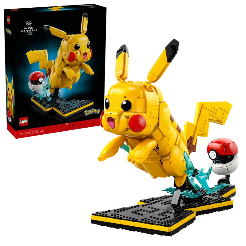 Pikachu and Poké Ball von LEGO – Produktfoto 2 von 18