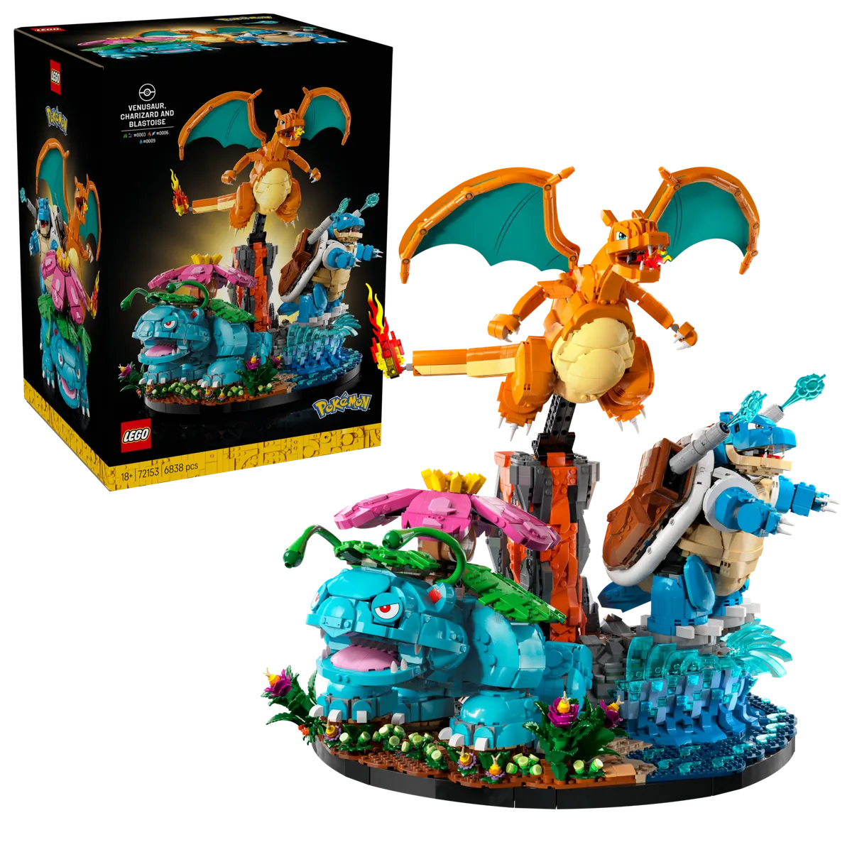 LEGO Venusaur, Charizard and Blastoise (72153) - image 8