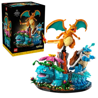 Venusaur, Charizard and Blastoise fra LEGO – produktbillede 2 af 23