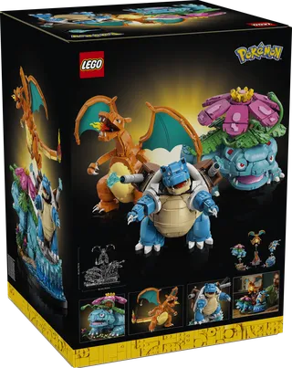 Venusaur, Charizard and Blastoise fra LEGO – produktbillede 23 af 23