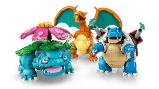Venusaur, Charizard and Blastoise fra LEGO – produktbillede 3 af 23