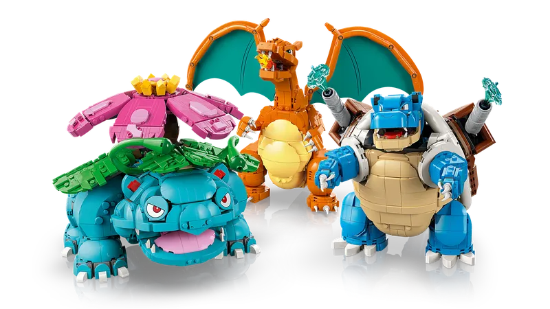 LEGO 72153 Venusaur, Charizard and Blastoise detail image