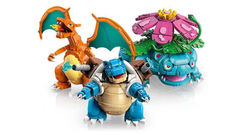 Venusaur, Charizard and Blastoise fra LEGO – produktbillede 4 af 23