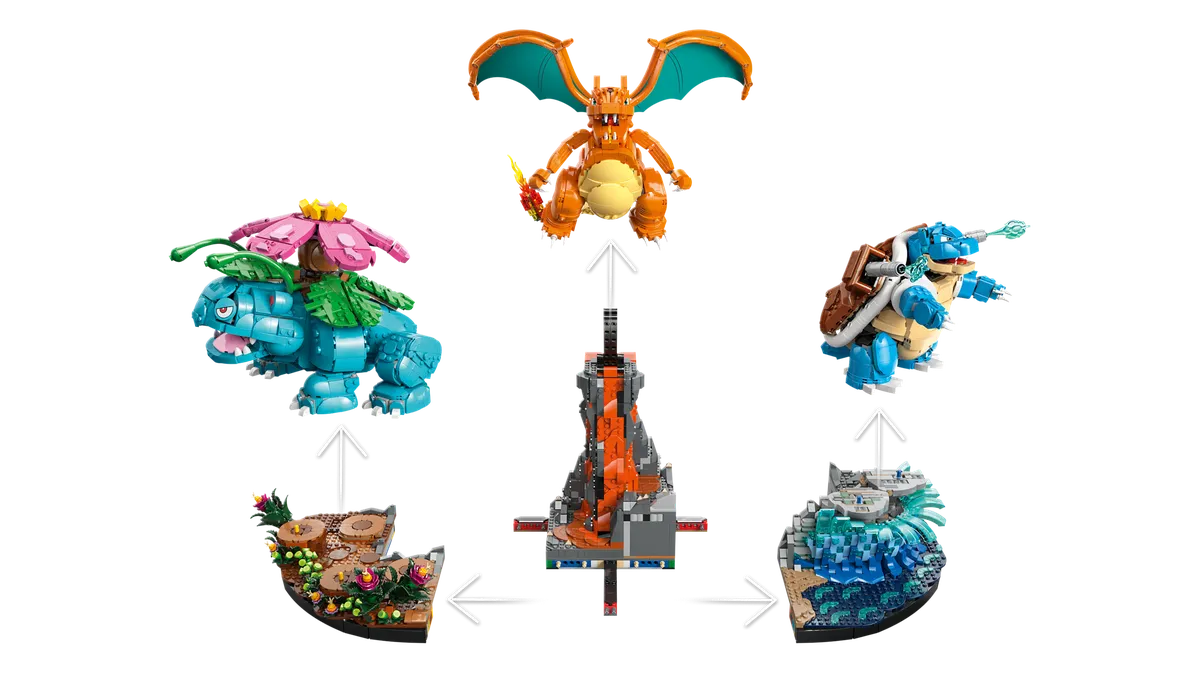 LEGO Venusaur, Charizard and Blastoise (72153) - image 3