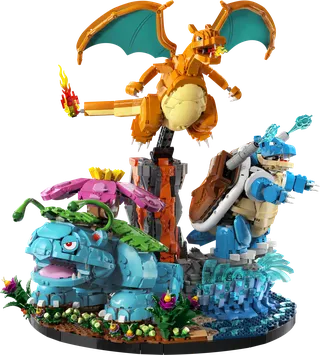 Venusaur, Charizard and Blastoise fra LEGO – produktbillede 1 af 23