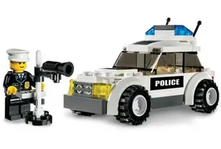 Police Car (Black Sticker Version) by LEGO – product photo