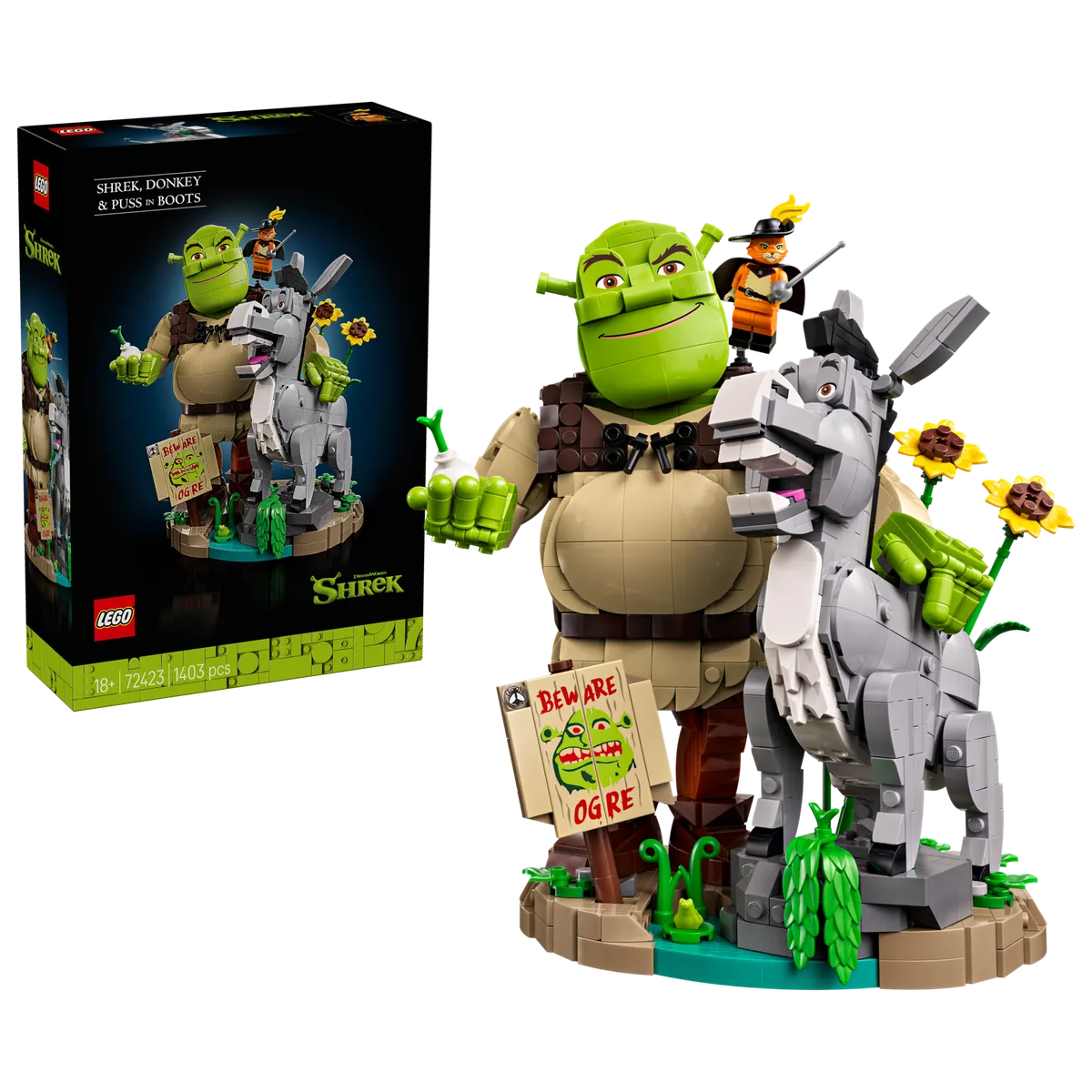 LEGO Shrek, Donkey & Puss in Boots (72423) - Bild 4