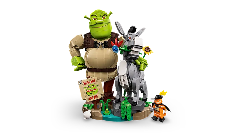 Shrek, Donkey & Puss in Boots de LEGO – photo du produit 5 sur 15