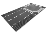 Rechte wegenplaten en kruising - Afbeelding 2 van 2