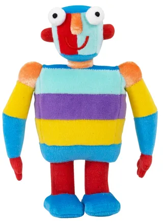 Stripy Plush Mini van LEGO – productfoto