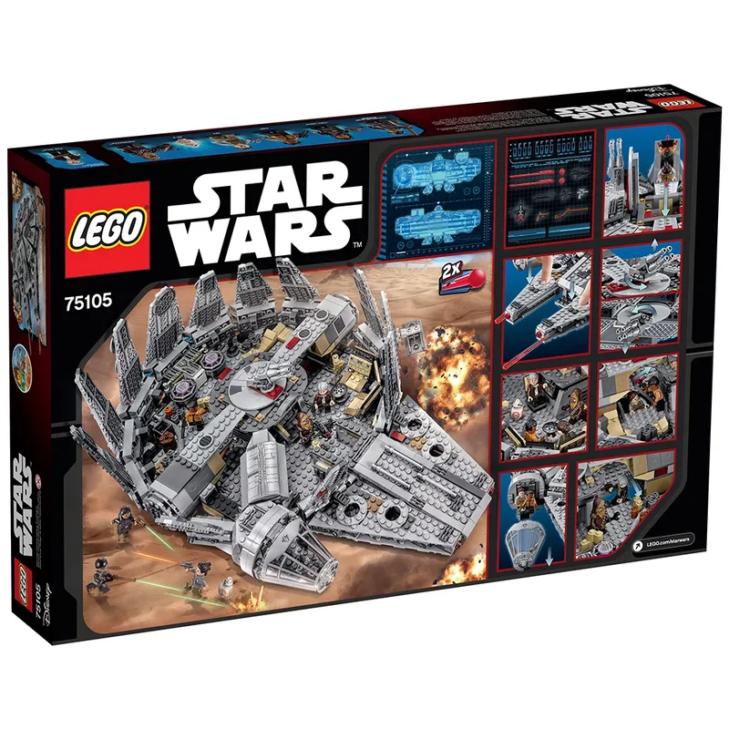 Millennium Falcon™ van LEGO – productfoto 6 van 6