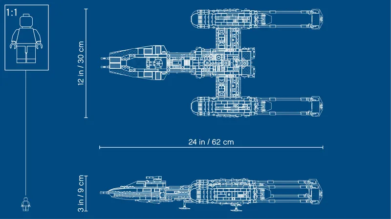 Y-Wing Starfighter™ by LEGO – product photo 13 of 13