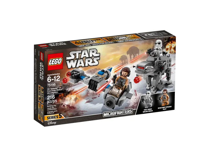 Ski Speeder™ vs. First Order Walker™ Microfighters från LEGO – produktbild 2 av 7