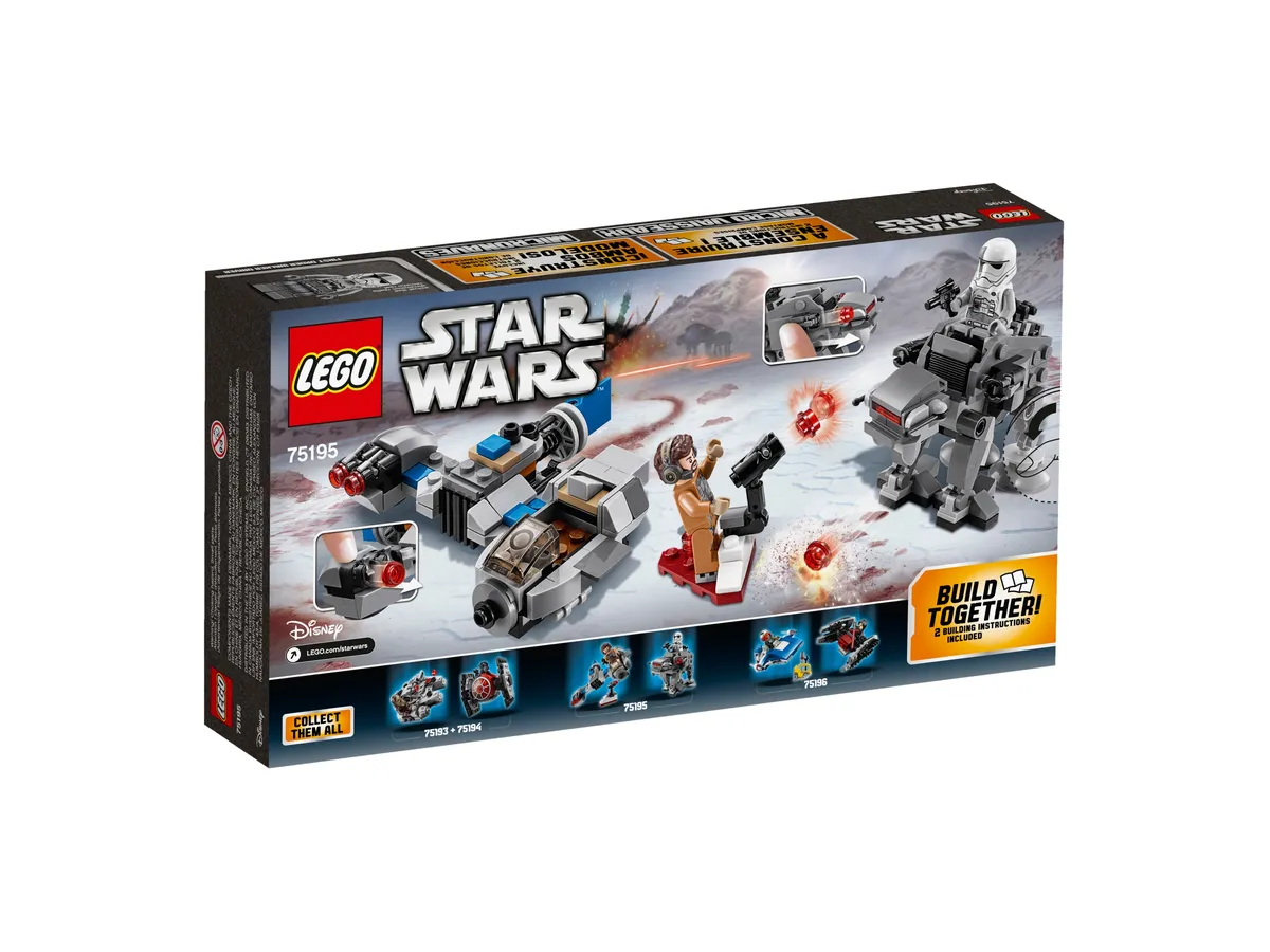 LEGO Ski Speeder™ vs. First Order Walker™ Microfighters (75195) - Bild 2