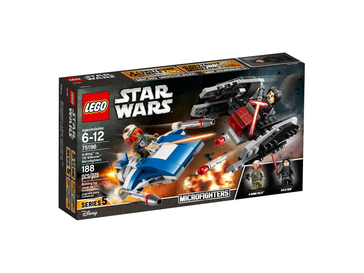 LEGO A-Wing™ vs. TIE Silencer™ Microfighters (75196) - Bild 1