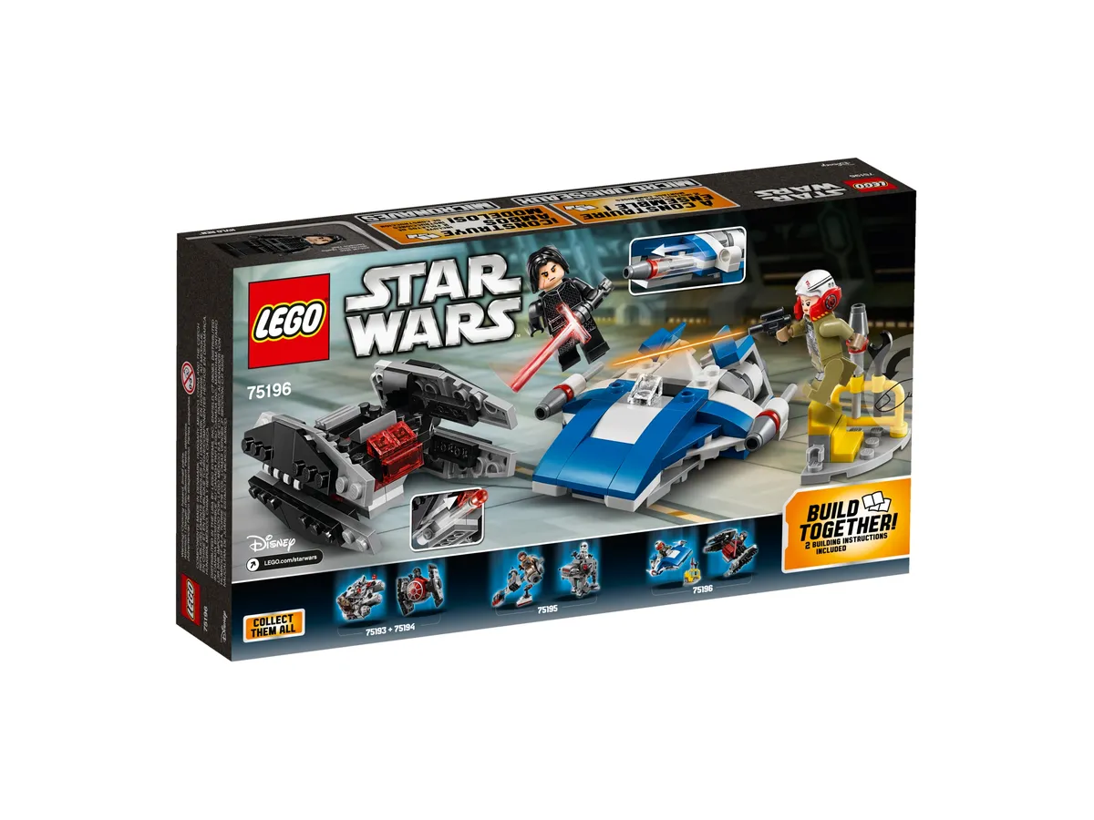 LEGO A-Wing™ vs. TIE Silencer™ Microfighters (75196) - Bild 2