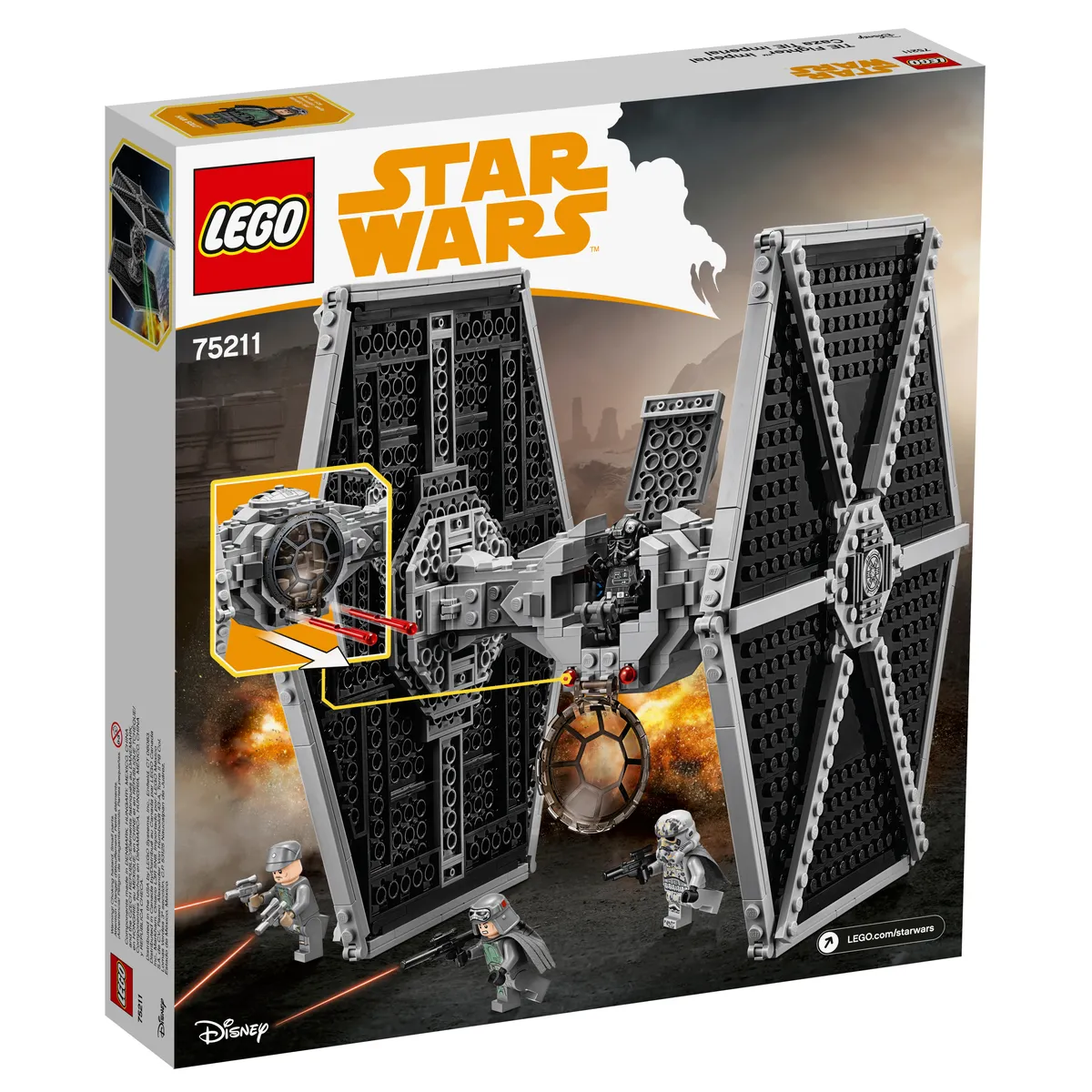 LEGO Imperial TIE Fighter™ (75211) - afbeelding 4