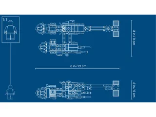 Cloud-Rider Swoop Bikes™ von LEGO – Produktfoto 6 von 6