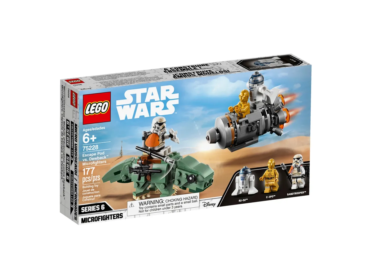 LEGO Escape Pod vs. Dewback™ Microfighters (75228) - image 1