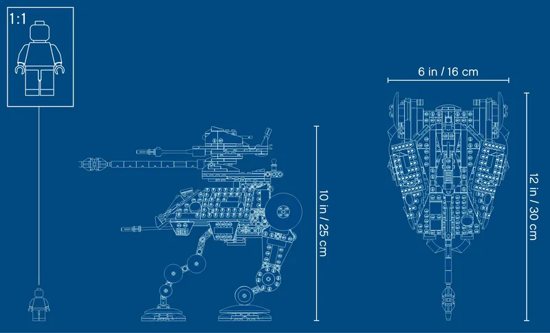 AT-AP™ Walker von LEGO – Produktfoto 13 von 13