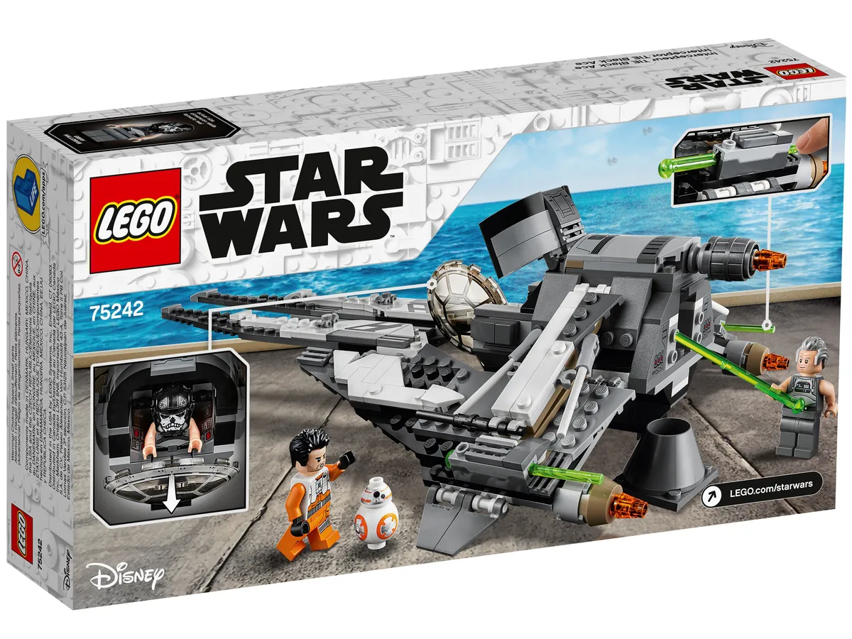 LEGO Black Ace TIE Interceptor™ (75242) - image 7