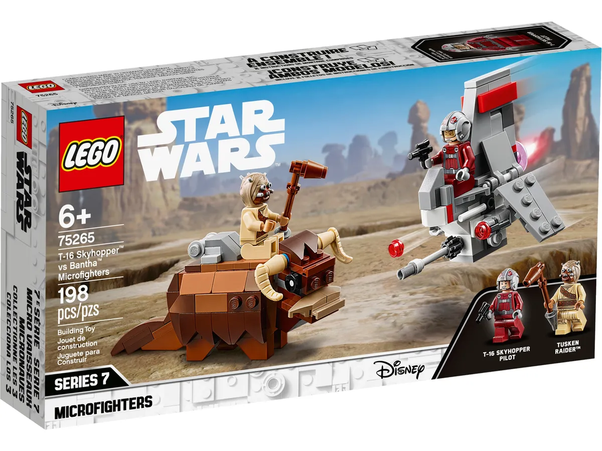 LEGO T-16 Skyhopper™ vs Bantha™ Microfighters (75265) - Bild 1