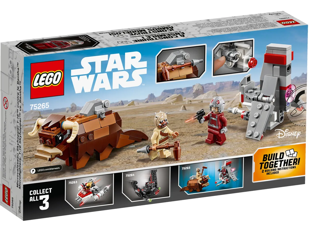 LEGO T-16 Skyhopper™ vs Bantha™ Microfighters (75265) - Bild 5