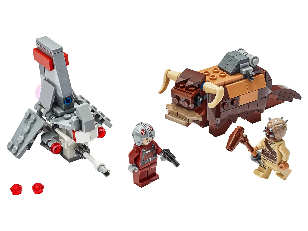 LEGO T-16 Skyhopper™ vs Bantha™ Microfighters (75265)