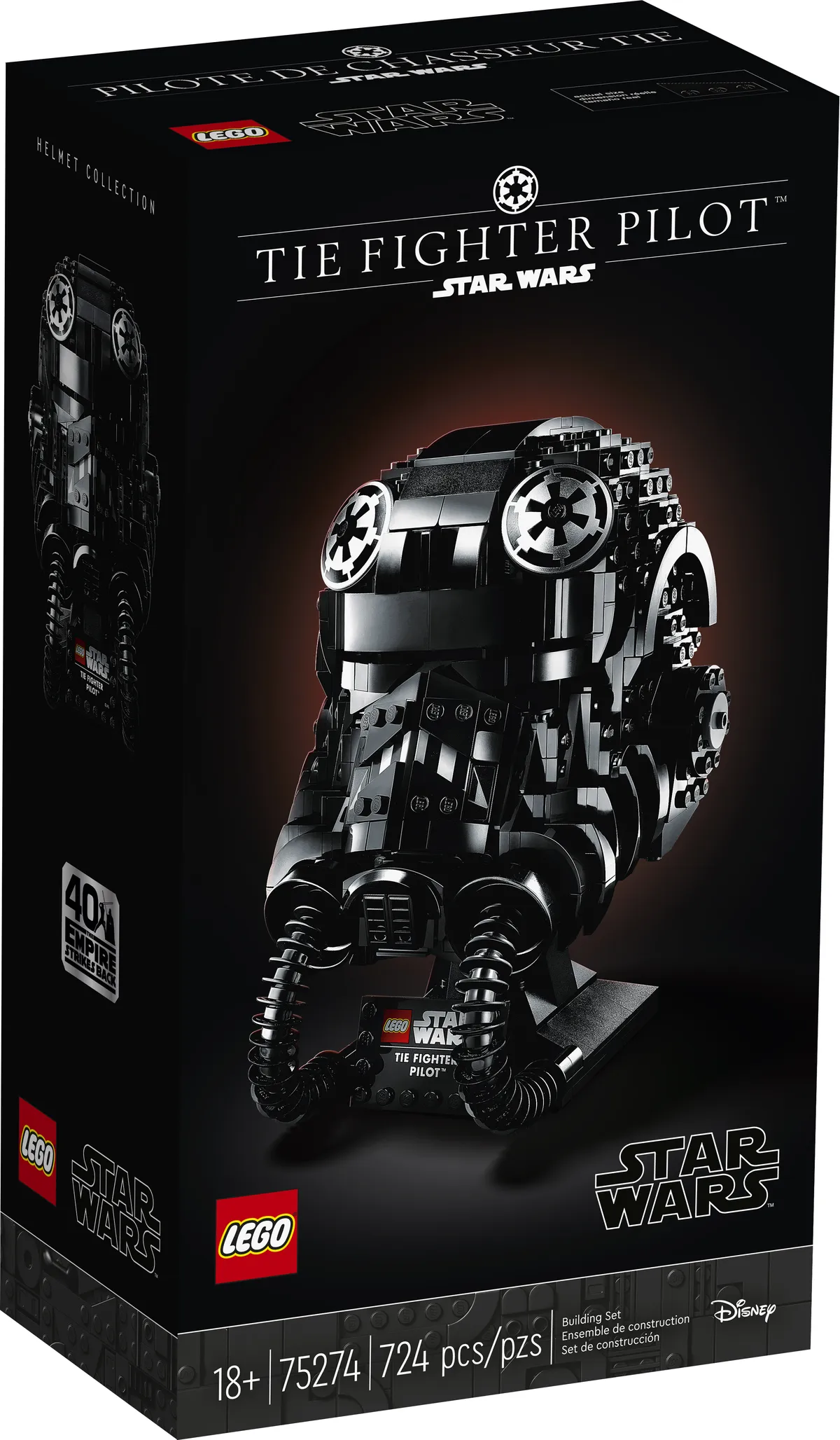 LEGO TIE Fighter Pilot™ Helmet (75274) - Bild 3