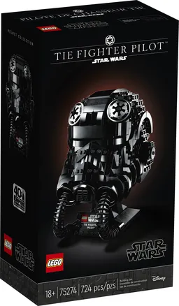 LEGO TIE Fighter Pilot™ Helmet (75274) - afbeelding 1