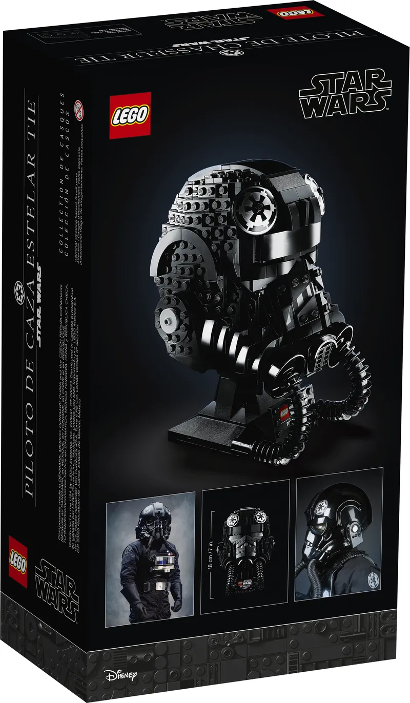 TIE Fighter Pilot™ Helmet från LEGO – produktbild 6 av 11