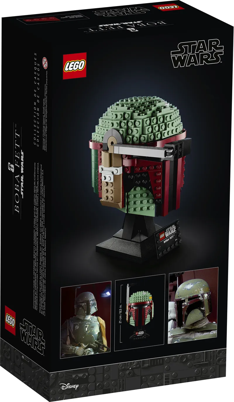 Boba Fett™ Helmet van LEGO – productfoto 6 van 11