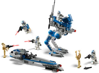 501st Legion™ Clone Troopers van LEGO – productfoto 4 van 12