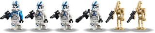 501st Legion™ Clone Troopers van LEGO – productfoto 6 van 12