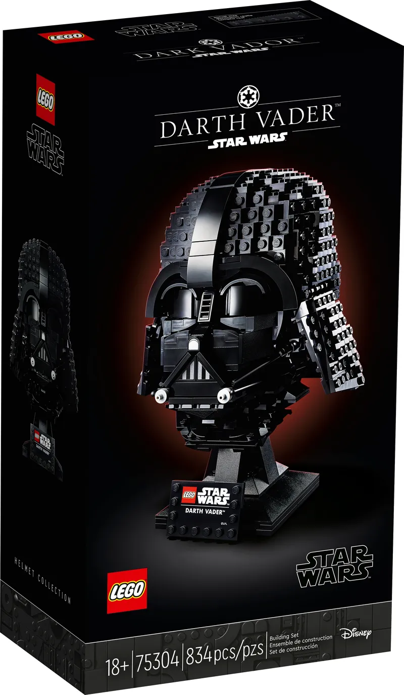 Darth Vader™ Helmet fra LEGO – produktbillede 2 af 9