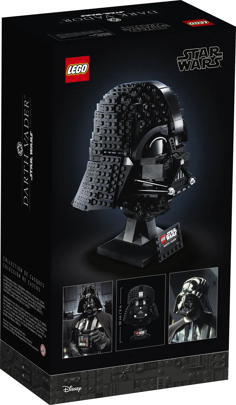 Darth Vader™ Helmet fra LEGO – produktbillede 6 af 9