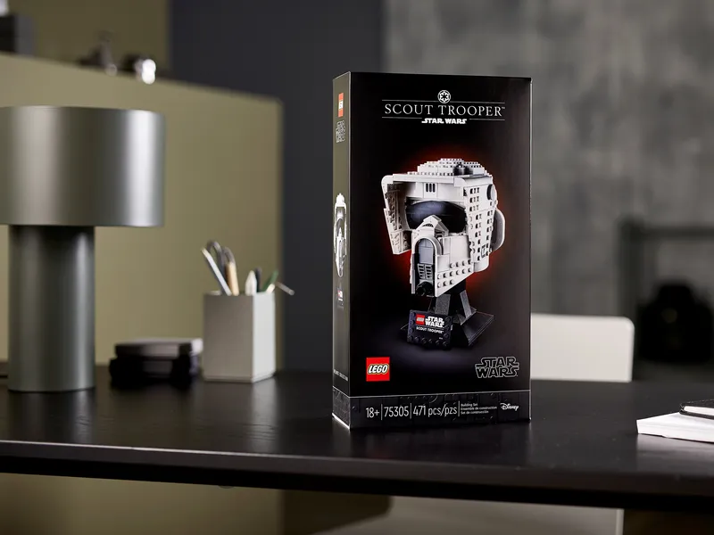 Scout Trooper™ Helmet van LEGO – productfoto 18 van 21