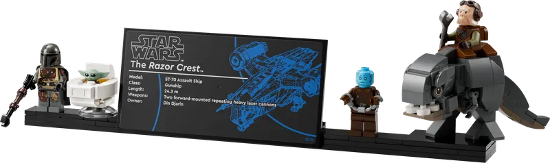 De Razor Crest™ van LEGO – productfoto 12 van 16