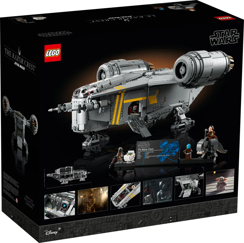 De Razor Crest™ van LEGO – productfoto 16 van 16