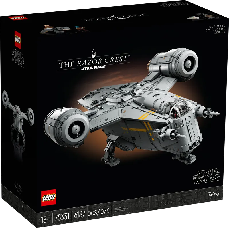 De Razor Crest™ van LEGO – productfoto 2 van 16