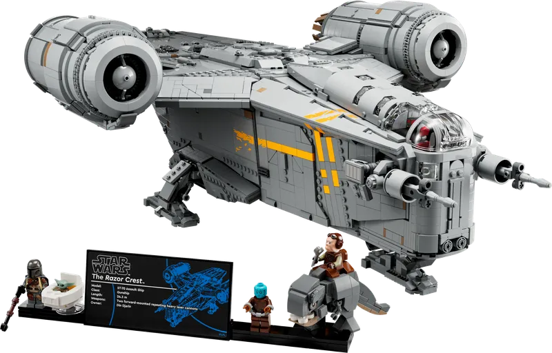 LEGO 75331 The Razor Crest, 6.187 stenen