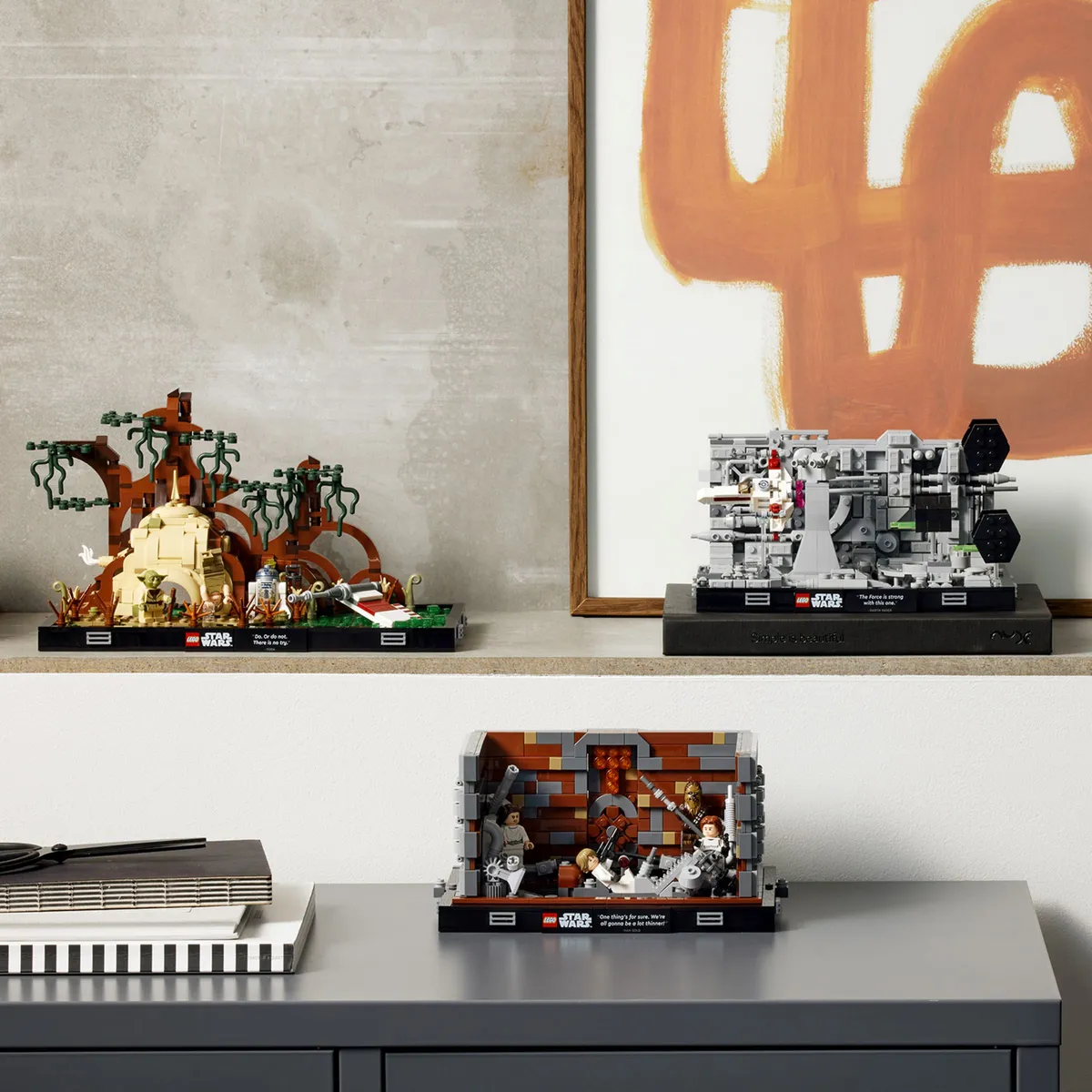 LEGO Death Star™ Trash Compactor Diorama (75339) - image 9